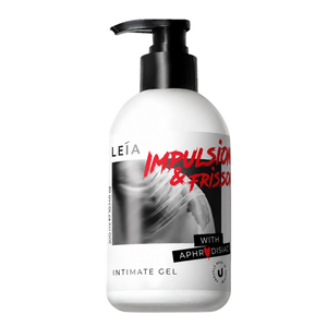 Інтимний гель LEIA Impulsion & Frisson 300 мл з афродизіаком — український бренд, флакон з помпою-дозатором